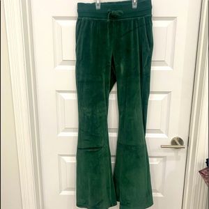Aerie velour flare pants